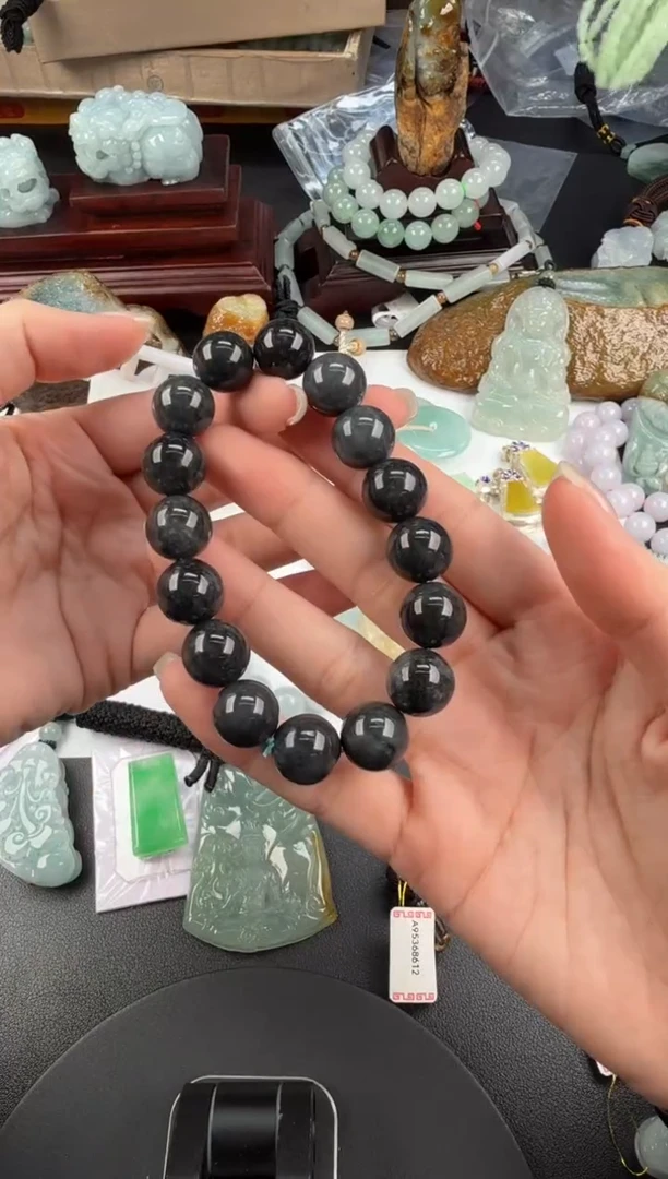 未镶嵌手串翡翠翡翠饰品-195