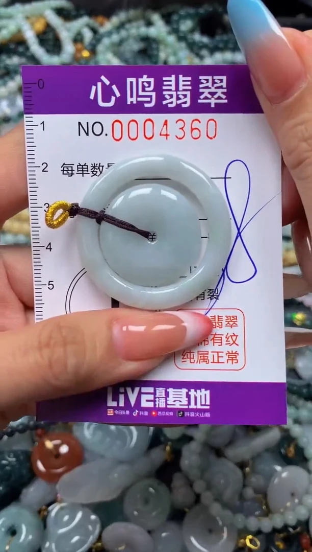 翡翠未镶嵌颈饰闪购004360