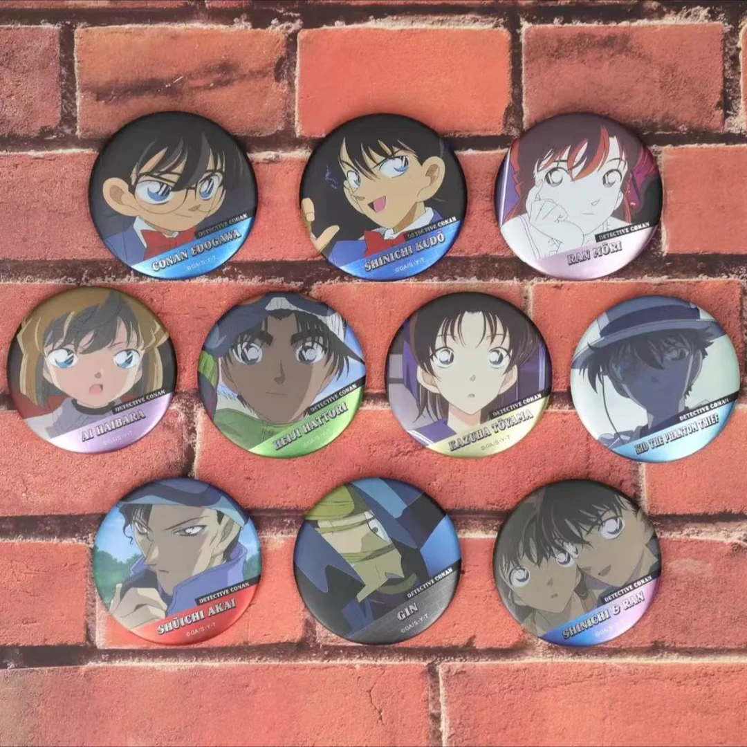 【名侦探柯南】日谷浮雕吧唧 盲盒主播代拆