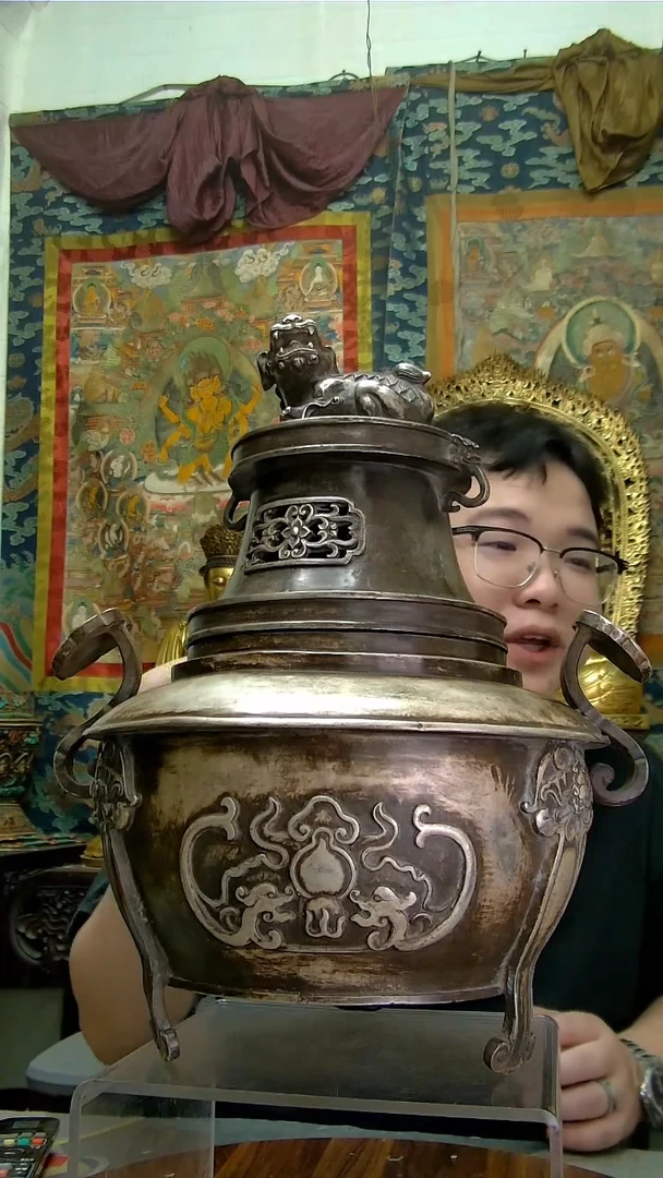 御***御造像铜像铜造像铜像熏炉