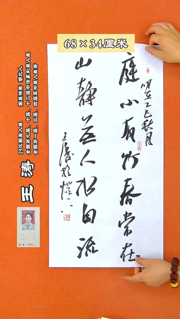 书法62R王涛书法作品