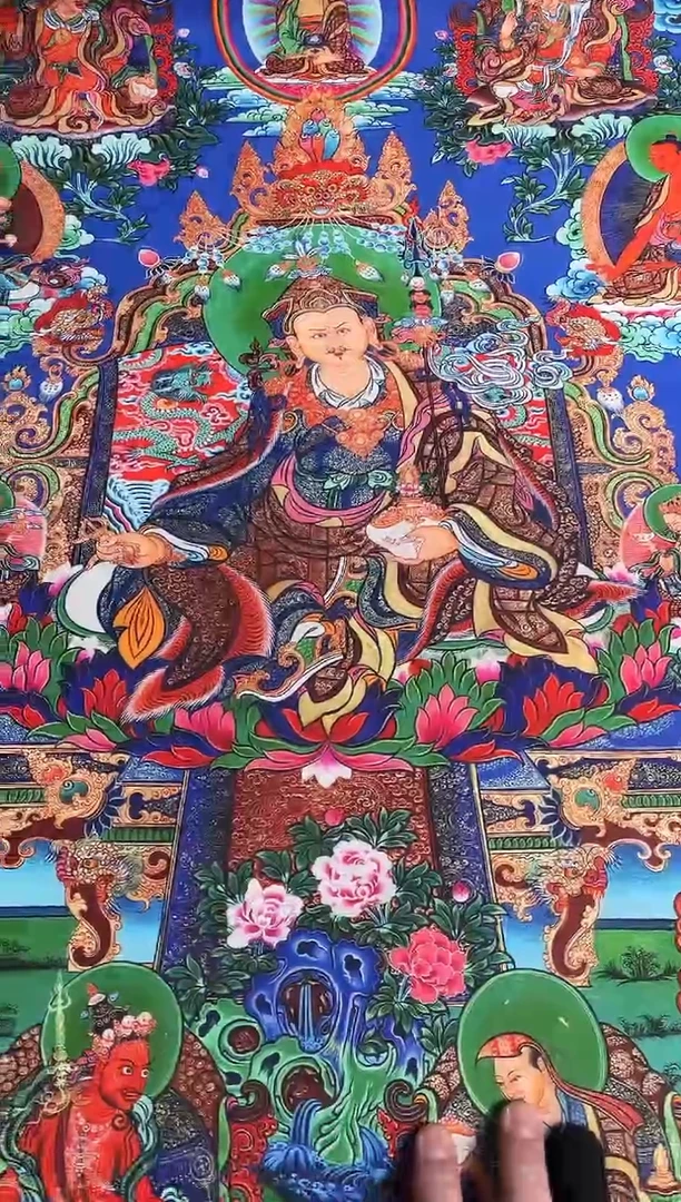 卷轴画天天的唐卡tk160