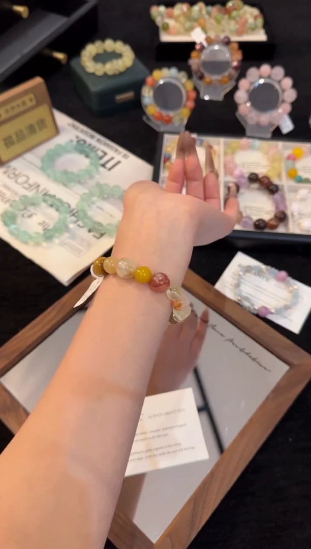 合金手链水晶小富婆手链x3235
