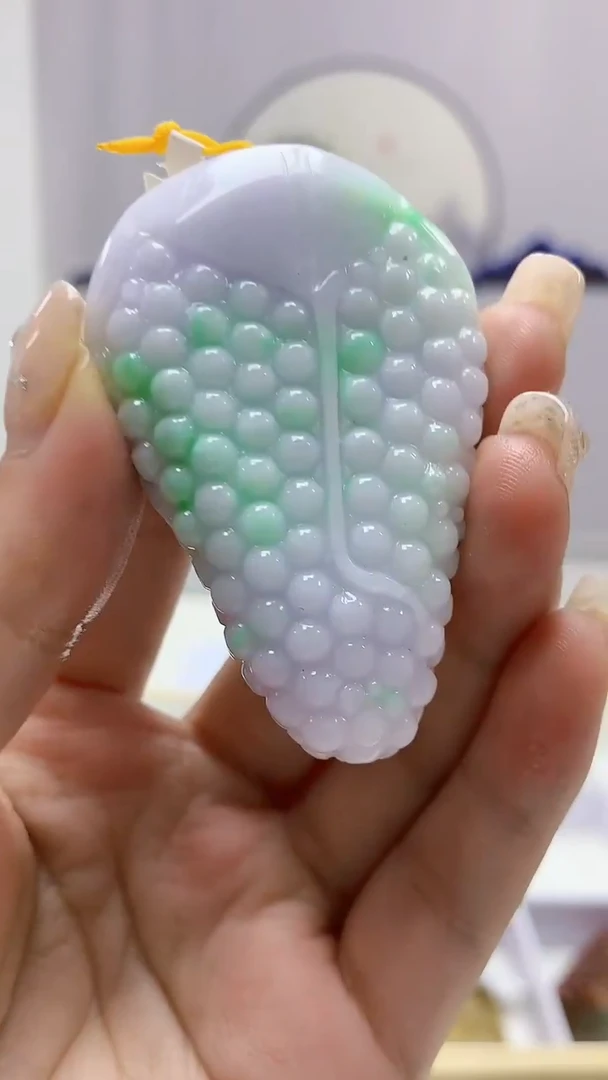 定制翡翠未镶嵌4812ms-毛货182葡萄