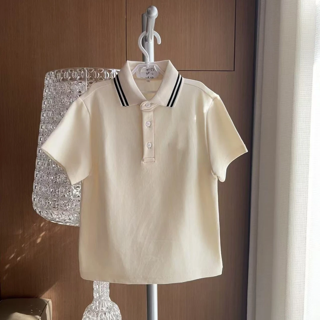L 儿童 珠地polo衫