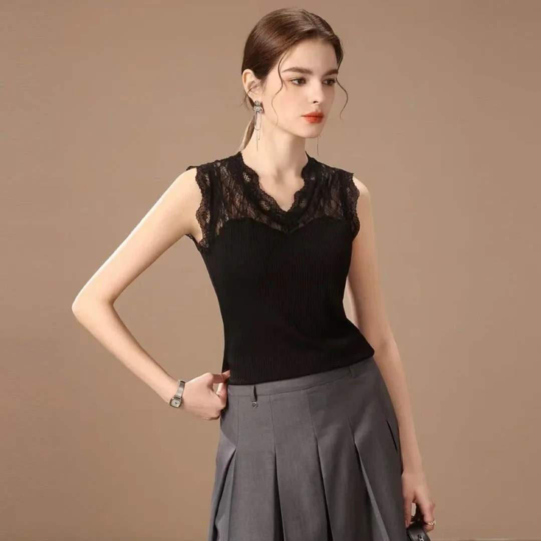S215简约通勤修身型背心吊带打底春夏女士修身百搭内搭网红