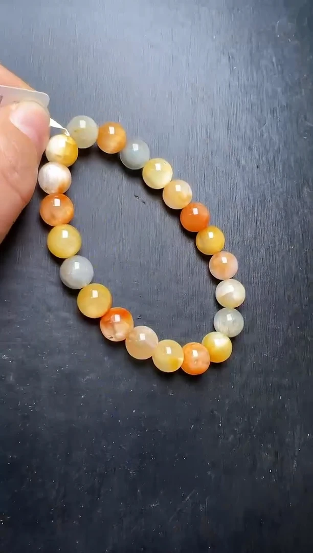 未镶嵌手串水晶金兔毛手串9mm+ JP56815