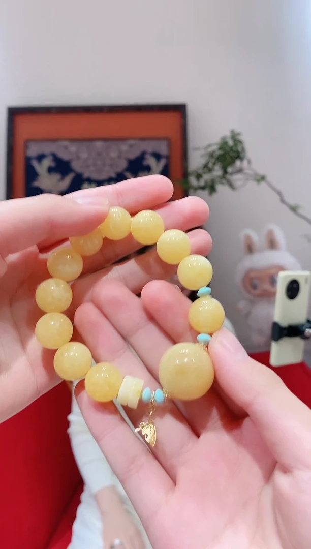 手链蜜蜡未镶嵌蜜蜡