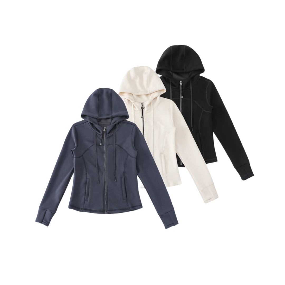 空气感系列 | 设计款连帽上衣长袖时尚户外休闲春季女士2990