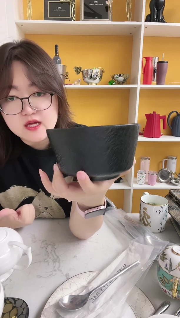 福利款 黑色碗 14cm