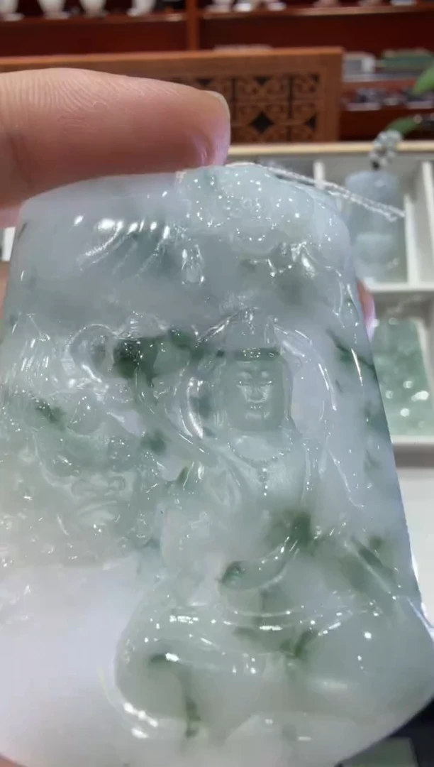 未镶嵌挂件翡翠A货翡翠多样性孤品