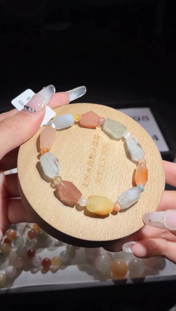 未镶嵌手链水晶195号多样性发一DD