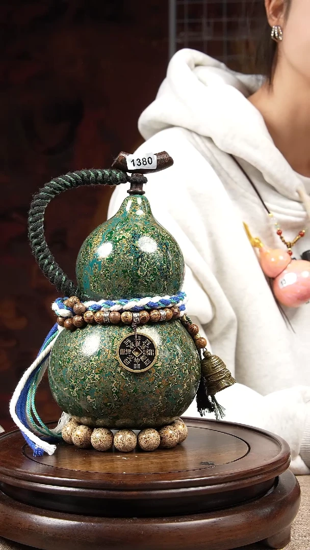 【闪购商品】1380大漆酒葫芦一物一拍【500ml】