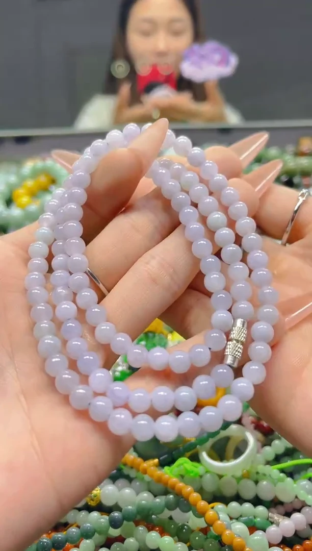 颈饰未镶嵌翡翠6MM