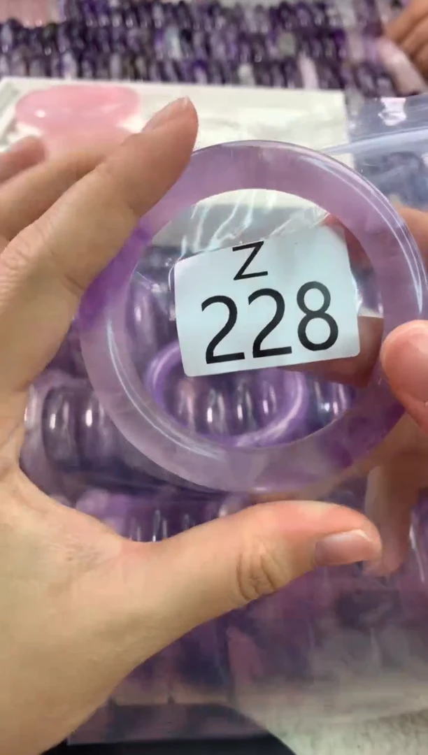 【闪购商品】水晶水晶手镯Z未镶嵌228-57