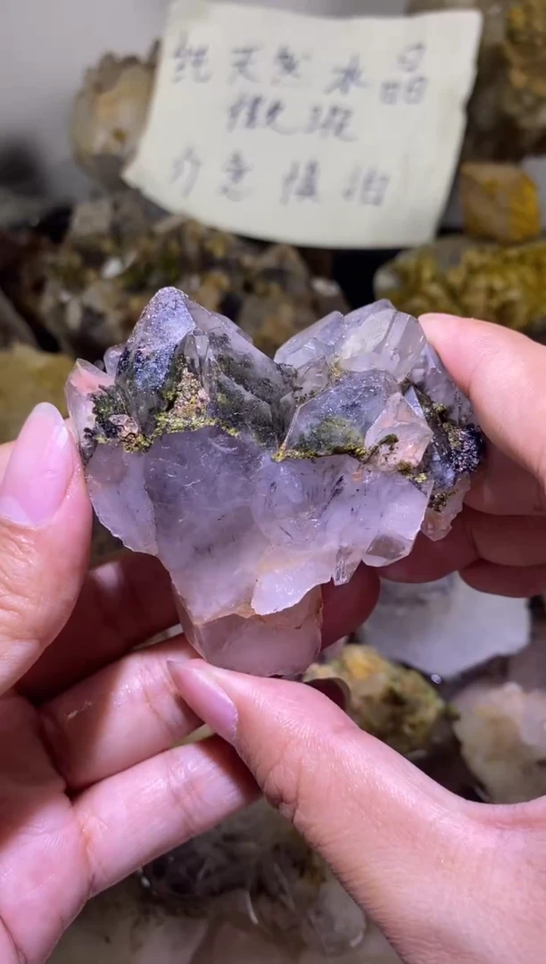 未镶嵌珠宝半成品水晶I**?花园水晶请拍2份