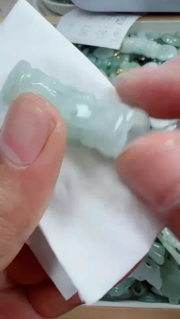 散珠翡翠217号，A货翡翠