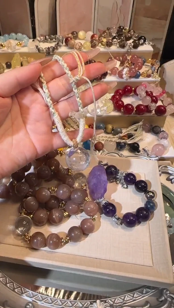 项链未镶嵌水晶多样性发一