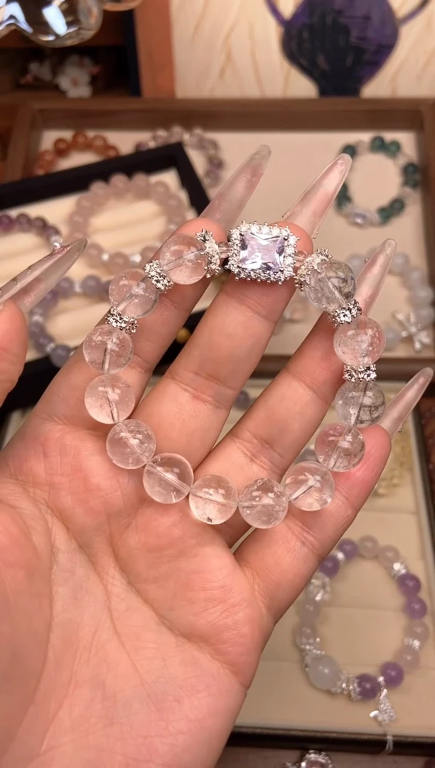 【闪购商品】水晶手链未镶嵌白啊塞