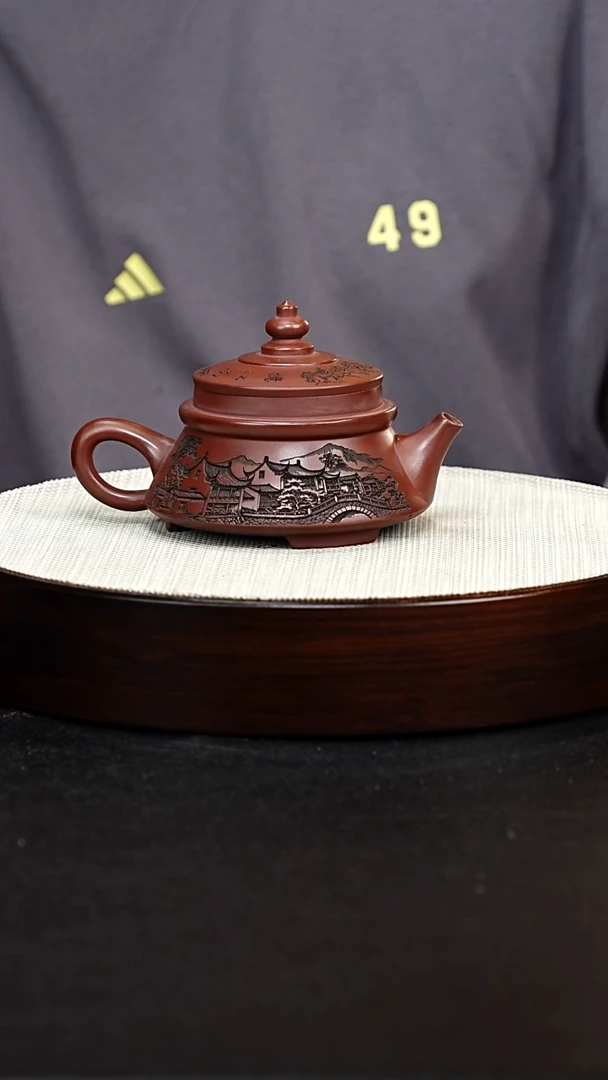 茶壶紫砂宝塔壶宝塔壶