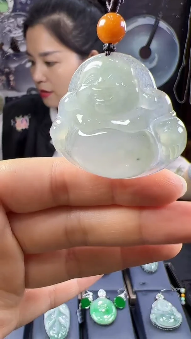 未镶嵌挂件翡翠佛公