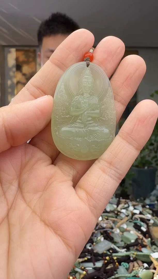 未镶嵌和田玉挂件拍一发一