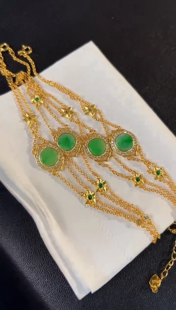 【闪购商品】翡翠手链未镶嵌缅料A货/多样性发货/一件