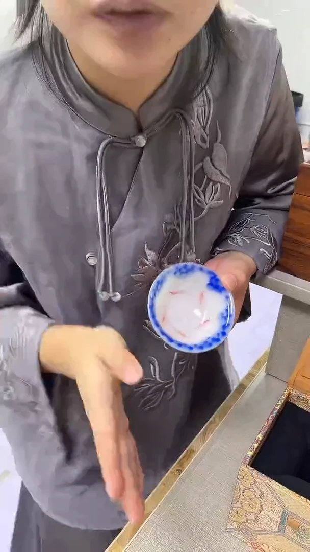 景德镇高温瓷五福临门