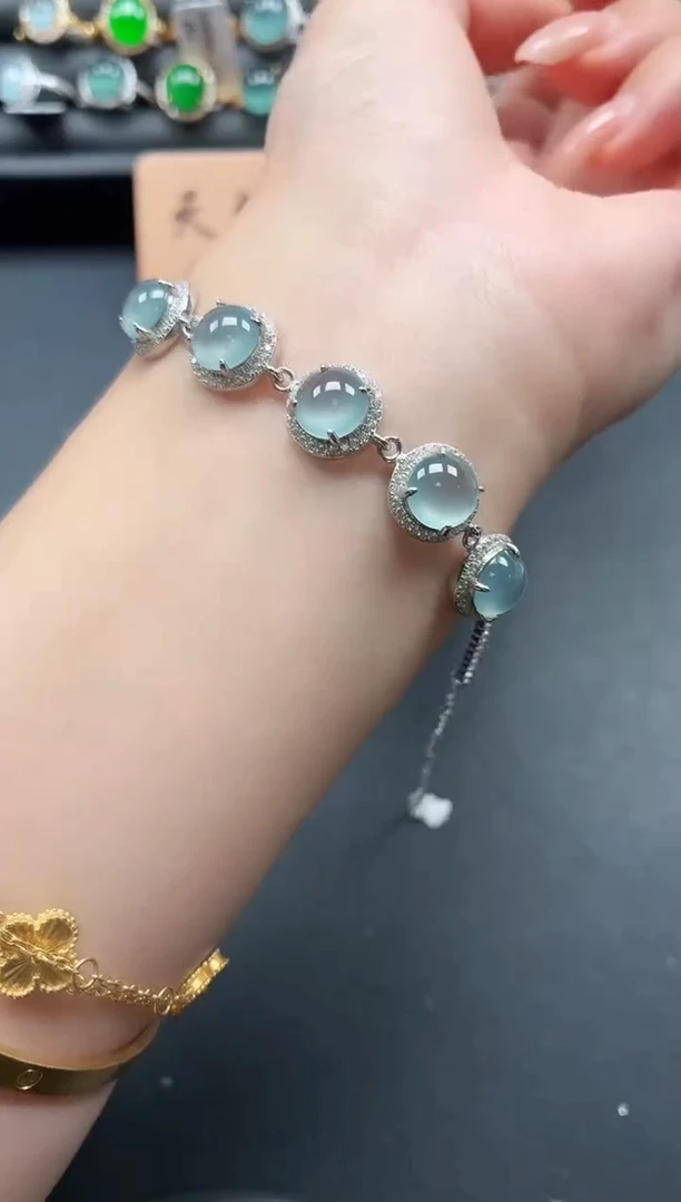 银S925镶嵌戒指翡翠1111