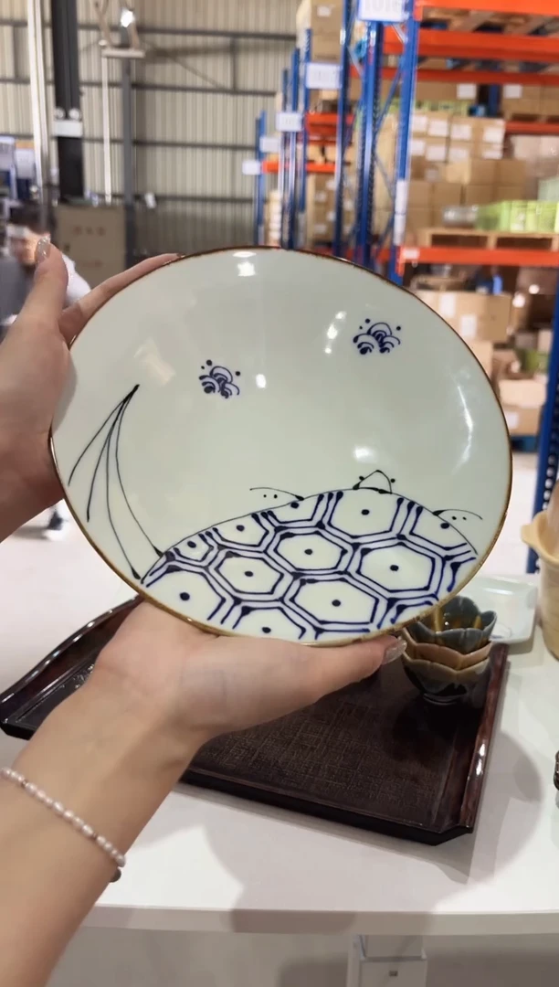 (B)青亀 7寸マルチボウル