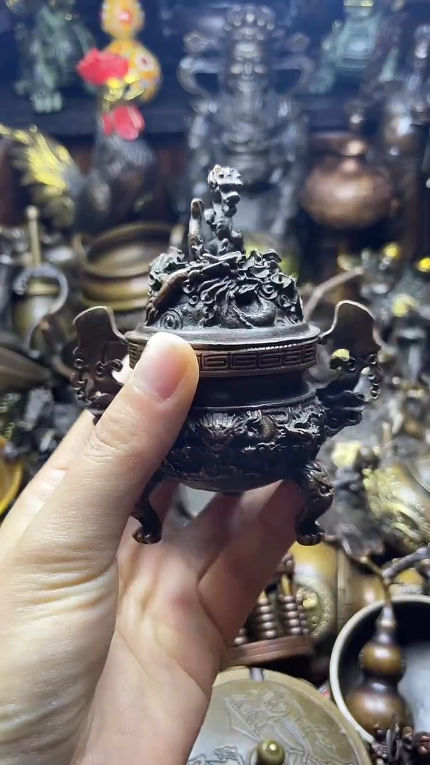 闪购链接，点击下单，有运费险，铜摆件