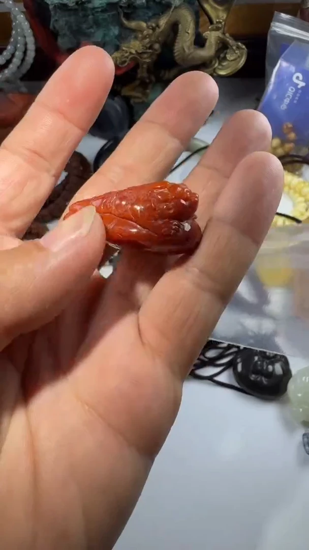 吊坠(不含链)未镶嵌南红玛瑙吊坠