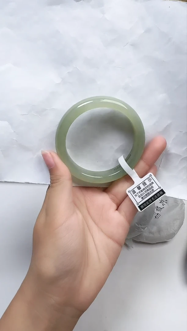 【闪购商品】和田玉手镯未镶嵌54.5圈口 YY