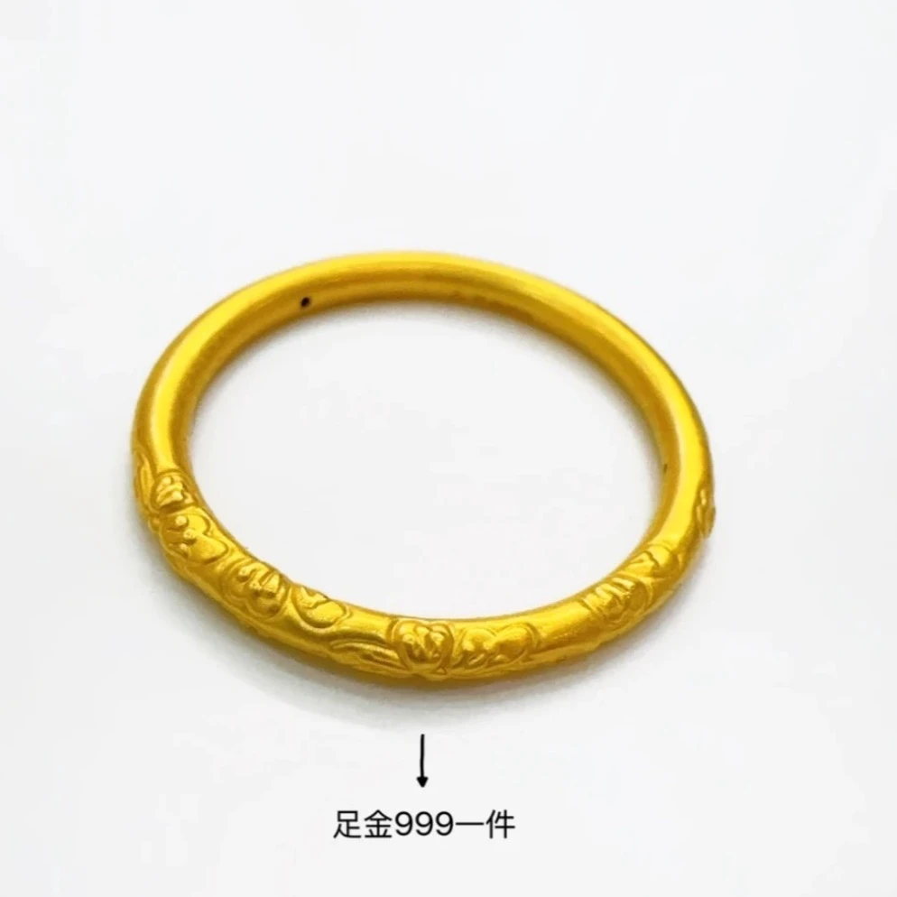 【潇潇专属】足金999 樱花戒时尚恋爱简约