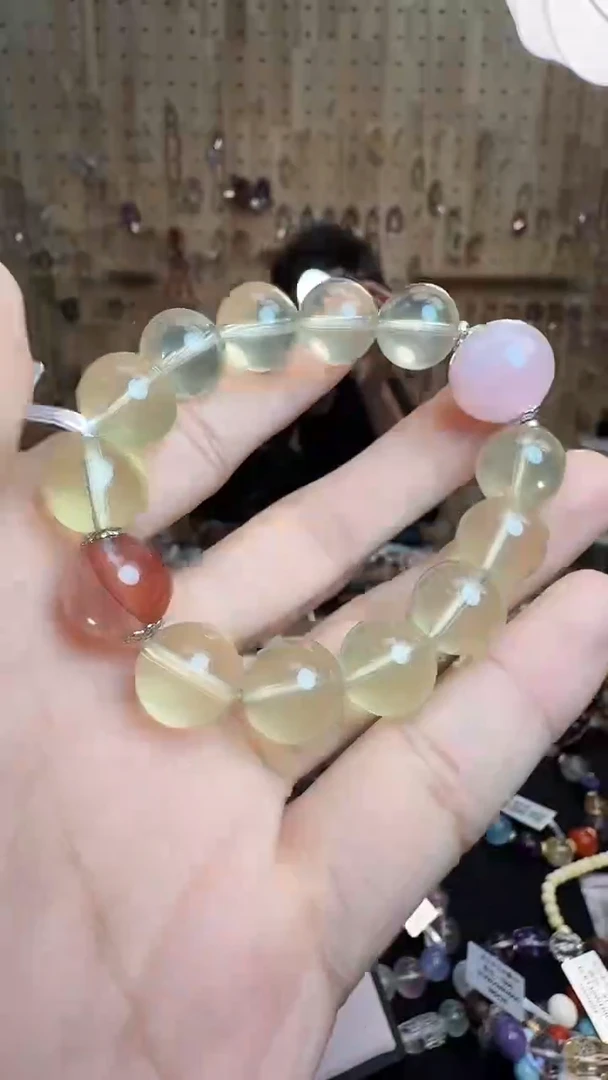 未镶嵌手链水晶村2530 约13mm