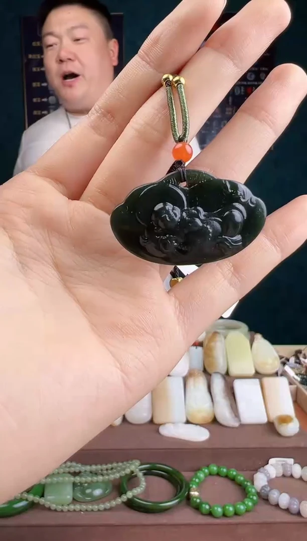 【闪购商品】和田玉颈饰未镶嵌ZZ 拍一发一 多样性发货