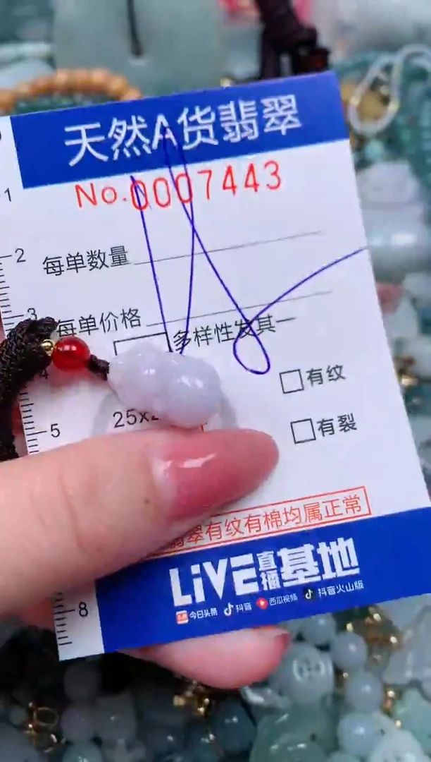 【闪购商品】翡翠颈饰未镶嵌00007443