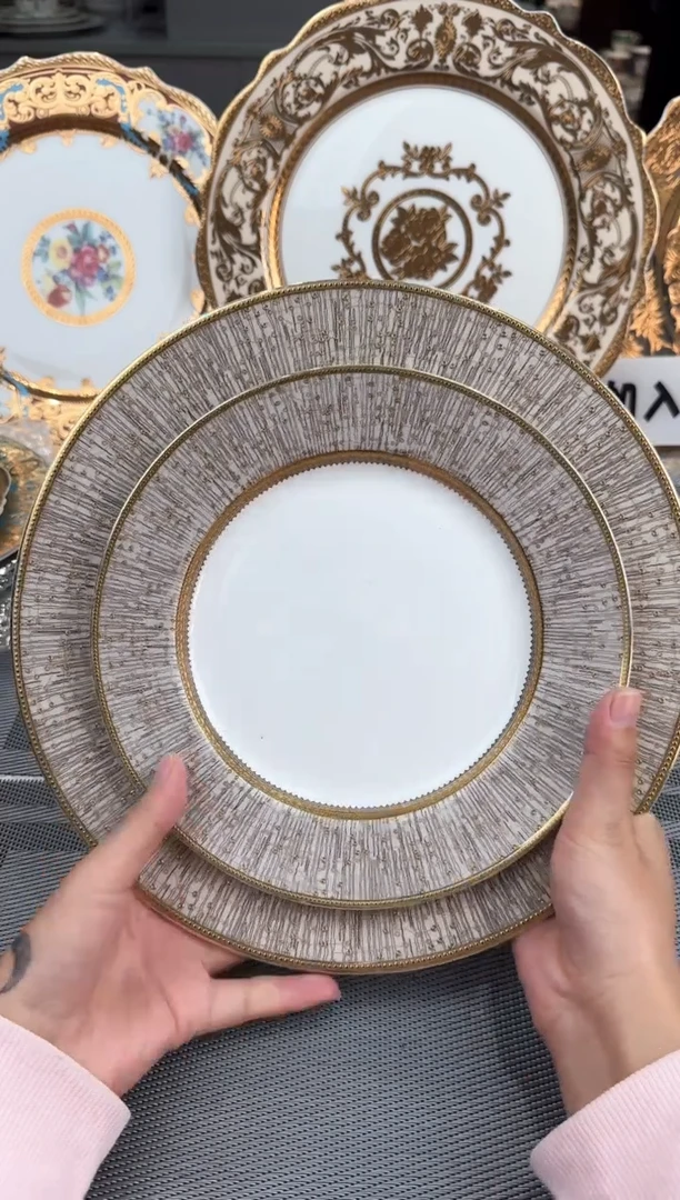 【闪购商品】瓷片大小盘正品6套 春节活动福利价