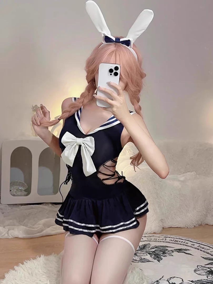 二次元JK校园风水手服制服小个子性感趣情纯欲风诱惑可爱cos大码