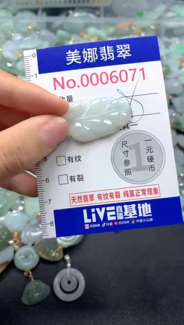 颈饰未镶嵌翡翠6071