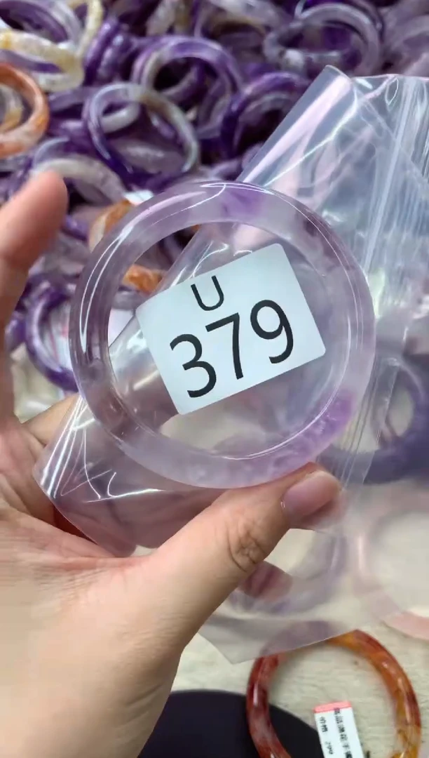 未镶嵌手镯水晶U379-55