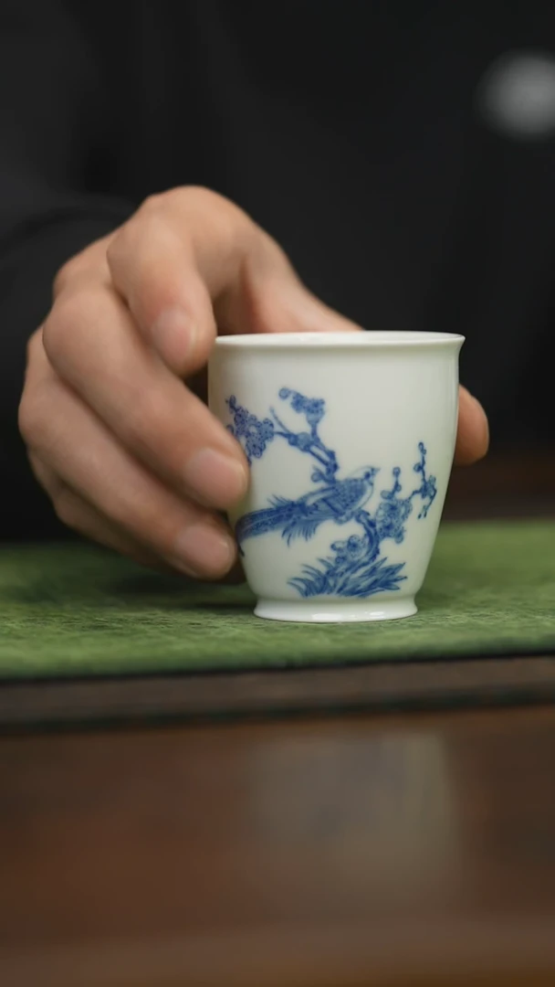 【闪购商品】杯柴窑青花破价福利