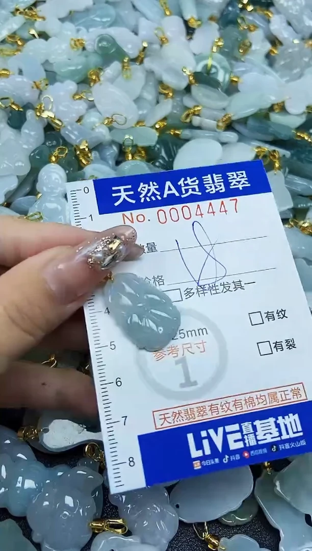 翡翠未镶嵌颈饰天然A货翡翠