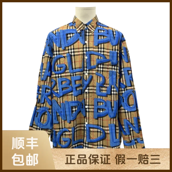 妃鱼/博柏利/棉/衬衫/95新/s零九一六