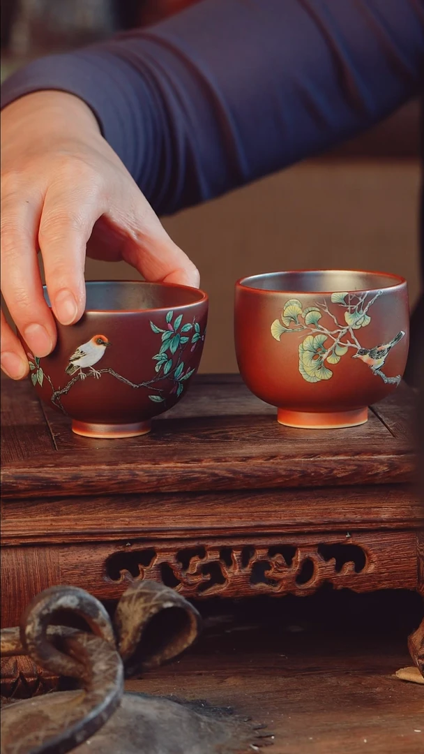 懒**哼老昌号手工手绘茶器