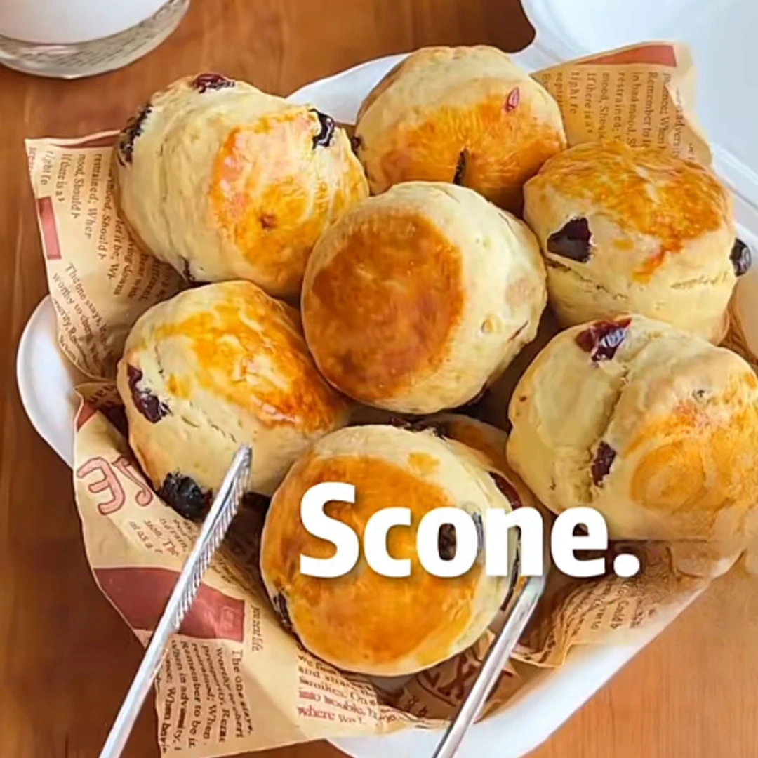 【超值福利10枚装】原味司康蔓越莓橙子粒酥软浓香早餐下午茶休闲小零食