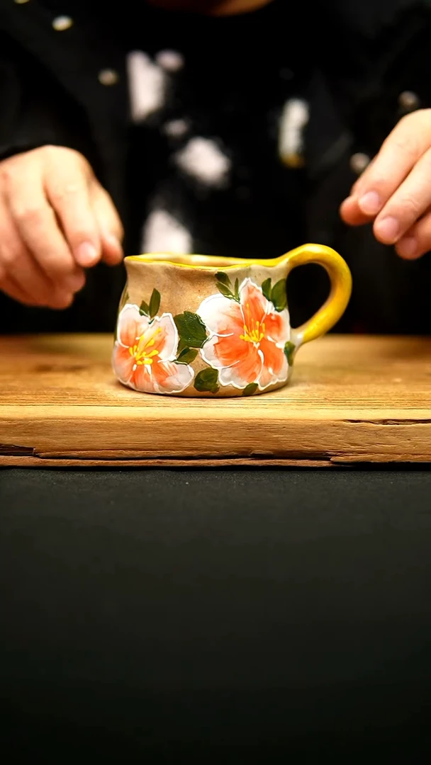 @@陶园瓷舍@@纯手工手绘@高温釉下彩