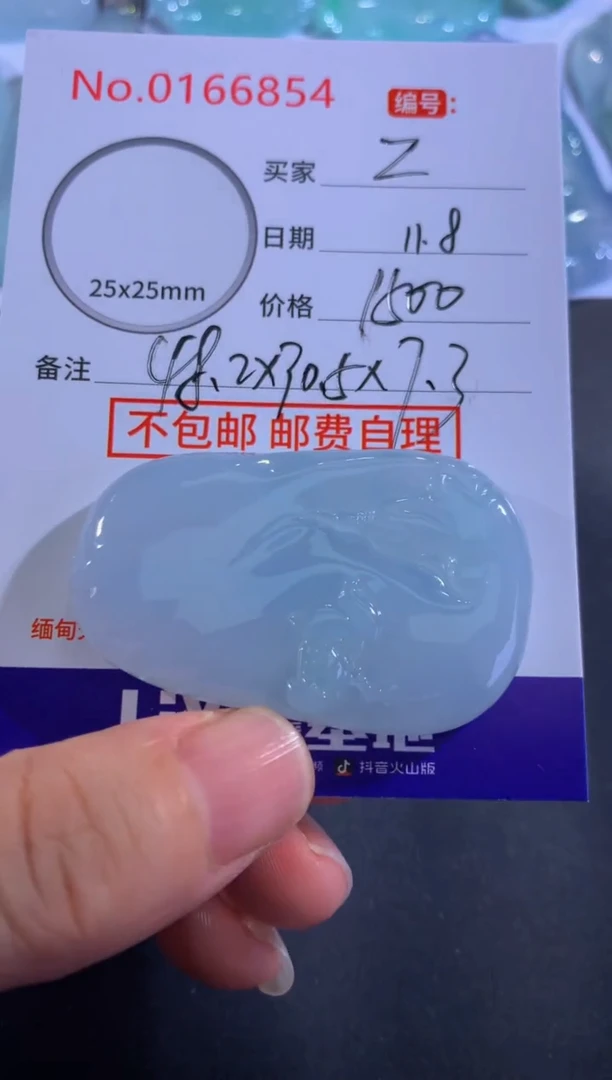 颈饰未镶嵌翡翠！
