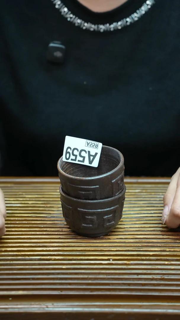 粗陶手工手做茶具