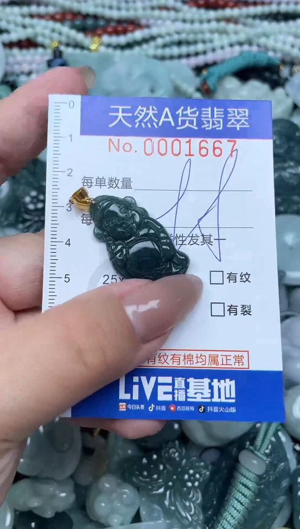 颈饰未镶嵌翡翠天然A货 支持复检